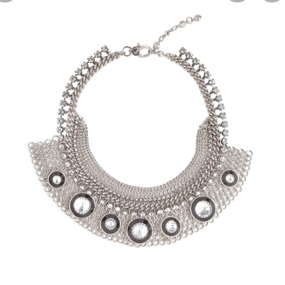 henri bendel Jewelry Henri Bendel Crystal Bib Necklace Poshmark